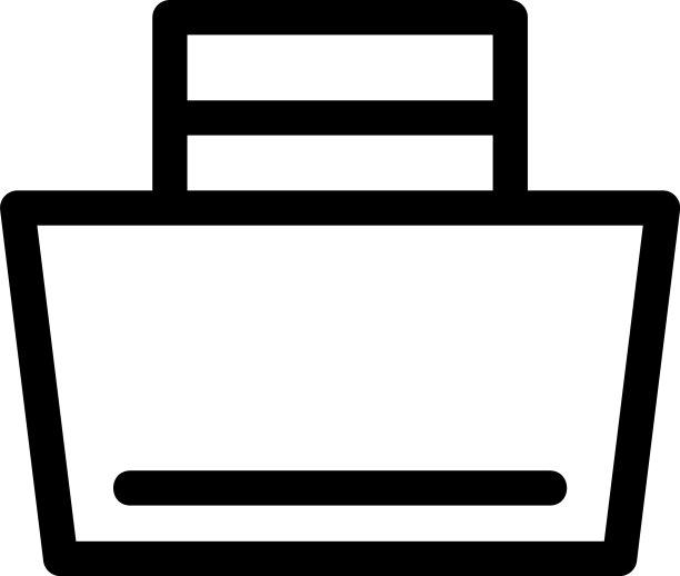 购物篮图标或标志孤立标志符号图片下载