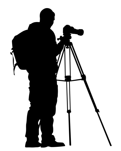 摄影师些微三脚架图片下载