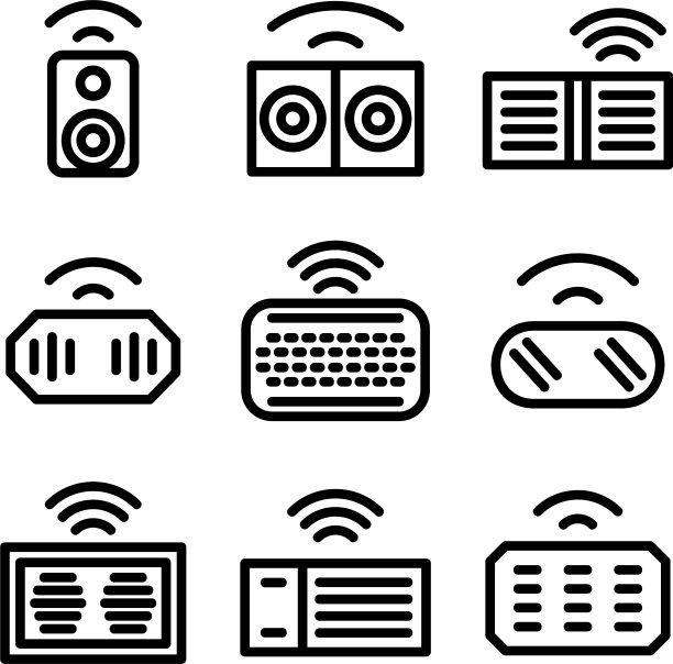 喇叭图标或标志孤立符号符号图片下载