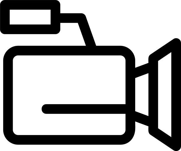 摄像机图标或标志孤立标志符号图片下载
