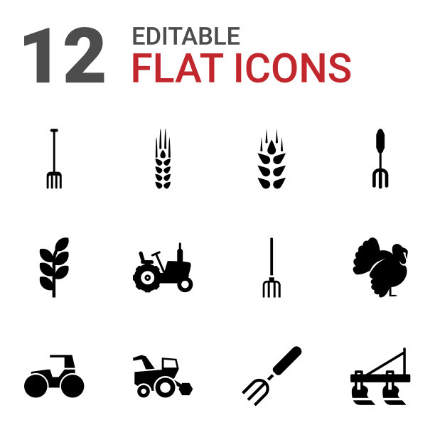 12农业图标图片下载