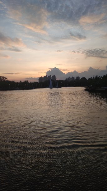 在首都边缘欣赏日落图片下载