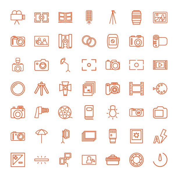 49摄影图标图片下载