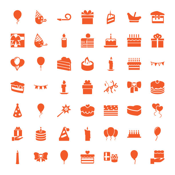 49岁生日图标图片下载