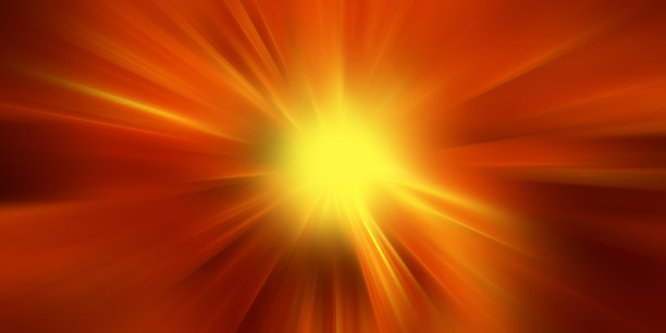 橙色和红色的阳光照射进来图片下载