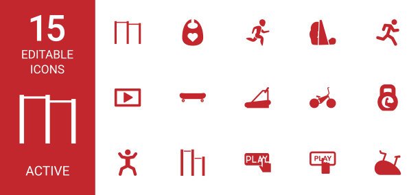 15个活跃的图标图片下载