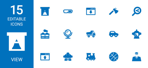 15视图图标图片下载