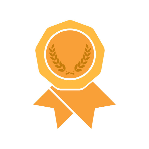 金牌。矢量图标插图在平面设计图片下载