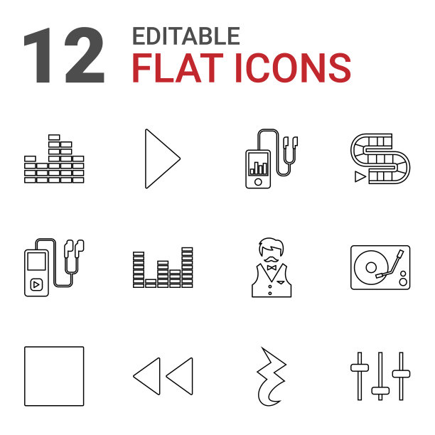 12个球员图标图片下载