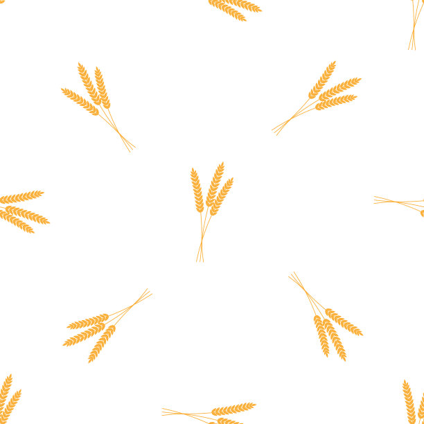 麦穗无缝背景素材图片