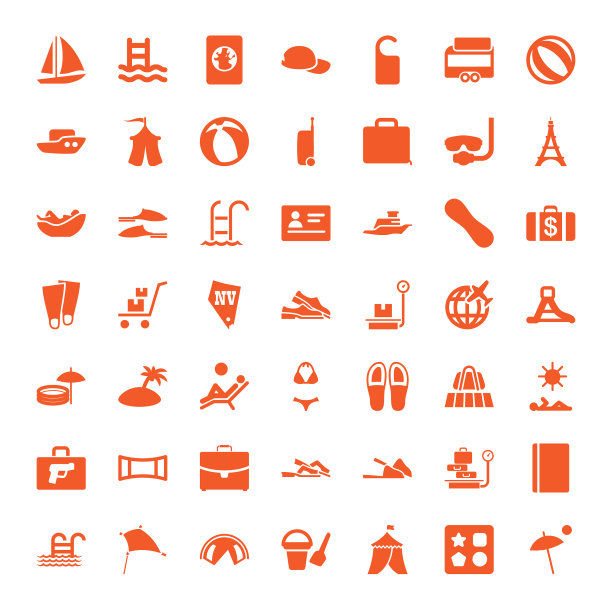 假期的图标图片下载