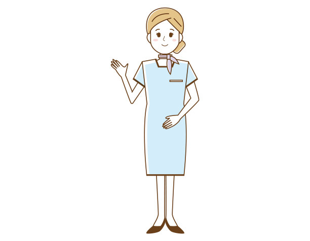 矢量插图的美学家女人。图片下载