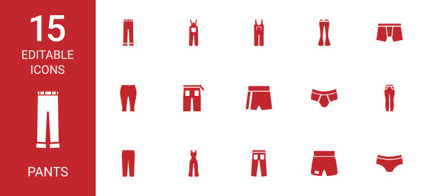 裤子的图标图片下载