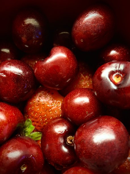 樱桃和草莓图片下载