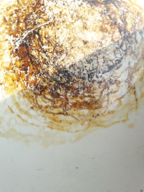 白色陶瓷上抽象纹理的照片图片下载