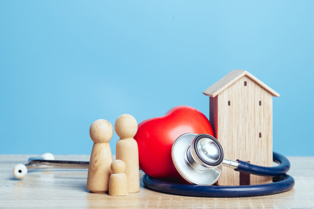 关于家庭健康保险的概念。图片下载