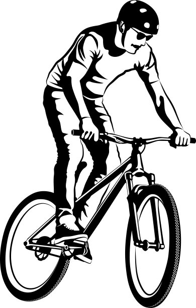 骑摩托车的人图片下载