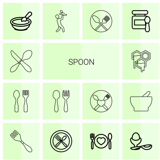 勺子的图标图片下载