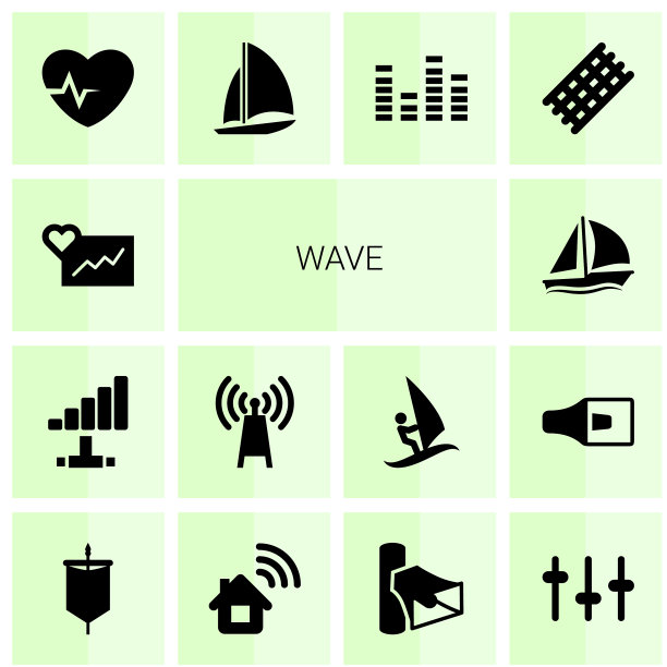 14波图标图片下载