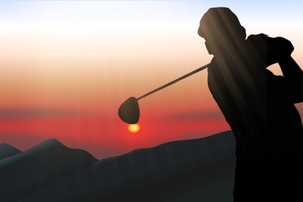 高尔夫球手图片下载