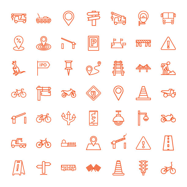 路的图标图片下载