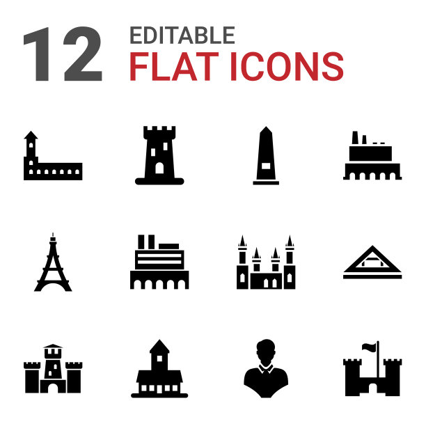 纪念碑的图标图片下载