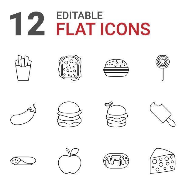 零食的图标图片下载