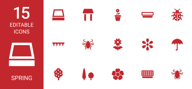 15个春天图标图片下载
