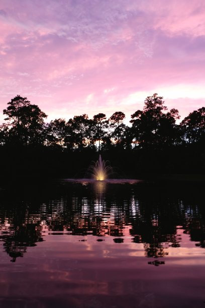 湖日落图片下载