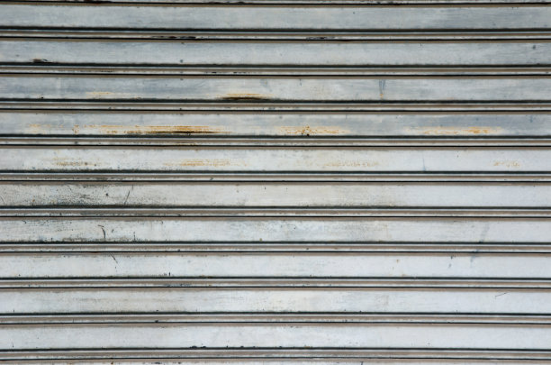 波纹金属板，滑动门，卷帘纹理图片下载