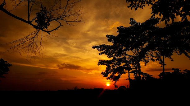 日落的时刻图片下载