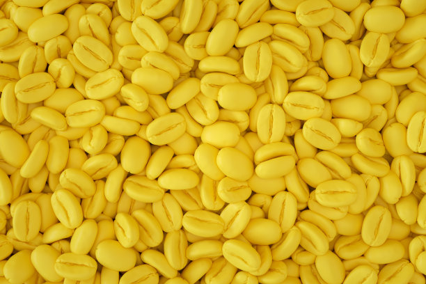 彩色咖啡豆背景图片下载