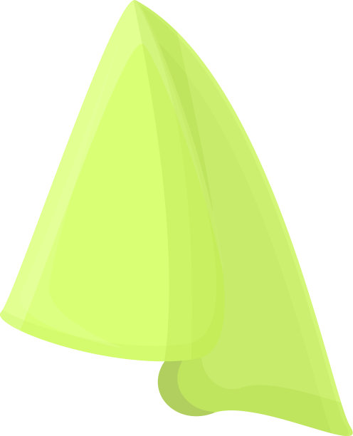 毛巾手帕图标卡通风格图片下载