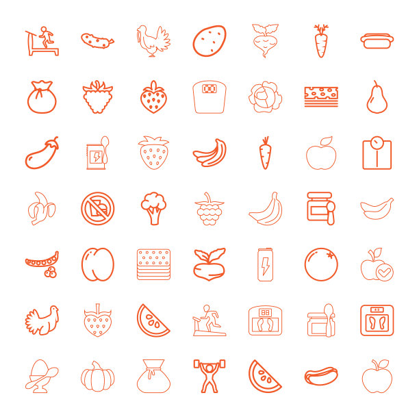 饮食的图标图片下载