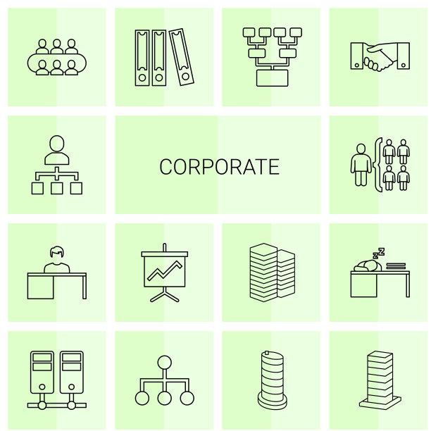 14个公司图标图片下载