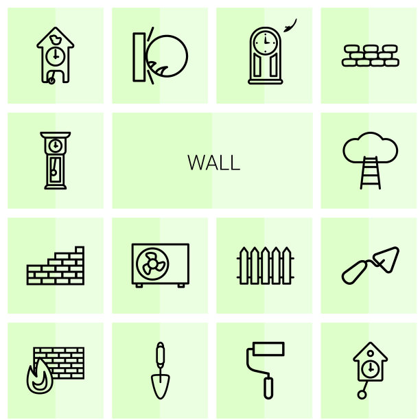 墙的图标图片下载