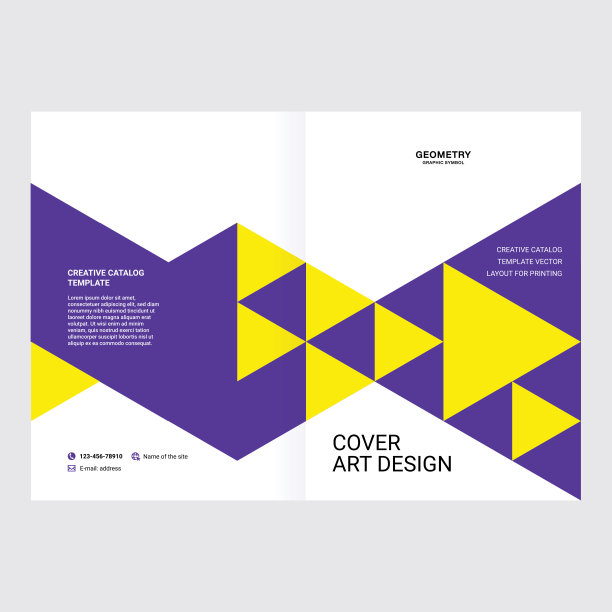 展示和广告封面设计，小册子封面，目录，传单的创意布局，时尚的背景文字和照片图片下载