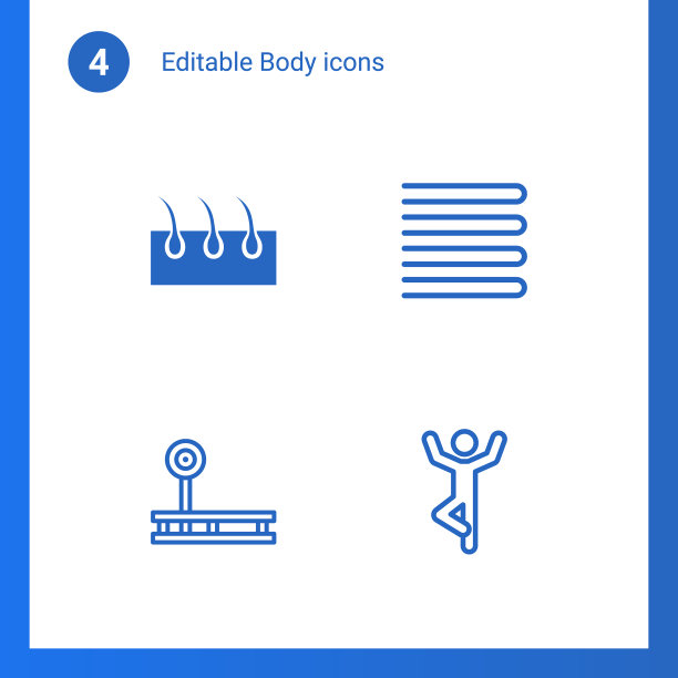 4身体图标图片下载