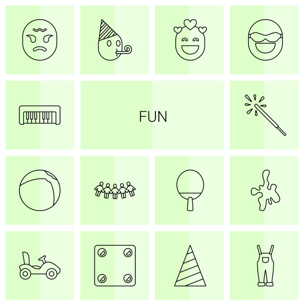 14个有趣的图标图片下载