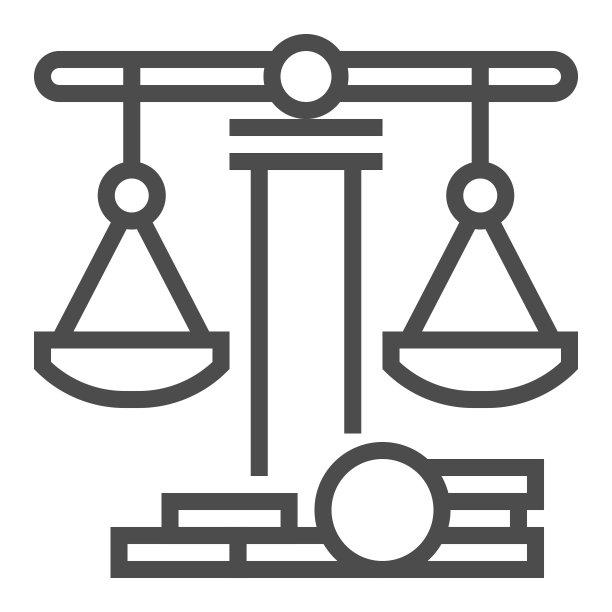 银行法方格线矢量图标图片下载