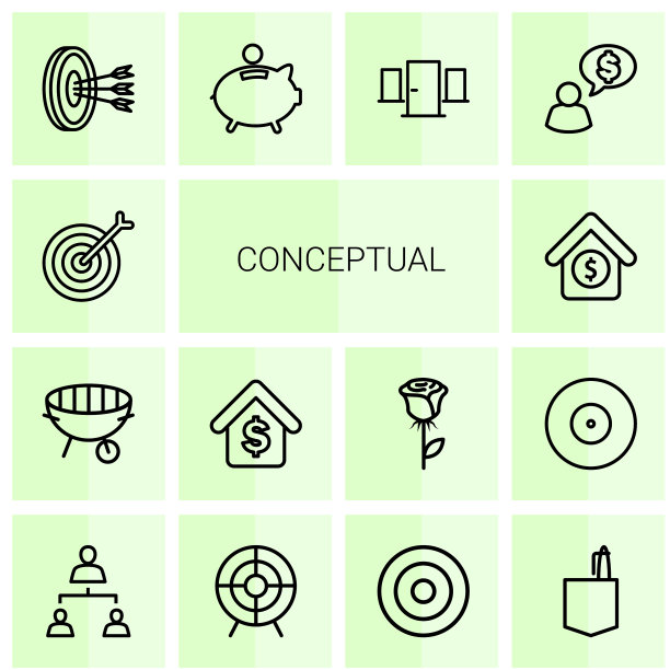 概念上的图标图片下载