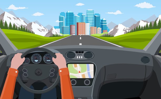 车辆沙龙，车内司机图片下载