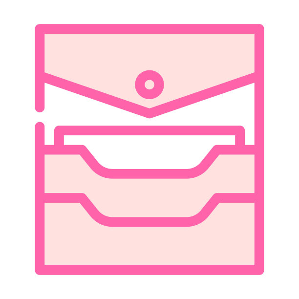 信用卡存储口袋彩色图标矢量插图图片下载