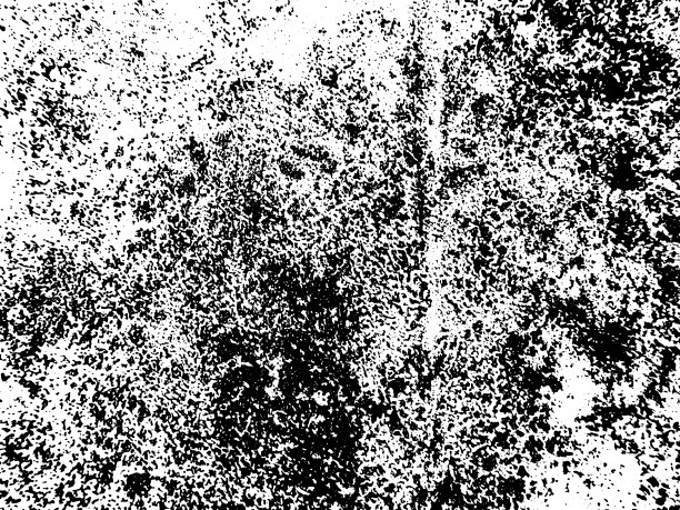 黑白垃圾摇滚。痛苦叠加纹理。抽象的表面灰尘和粗糙脏墙背景概念。图片下载