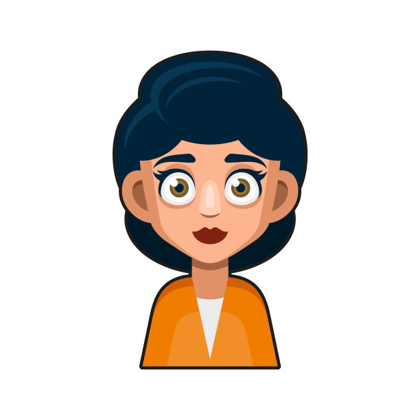 可爱美丽的女孩化身年轻女子图片下载