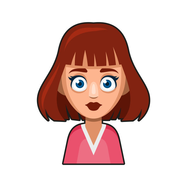 可爱美丽的女孩化身年轻女子图片下载