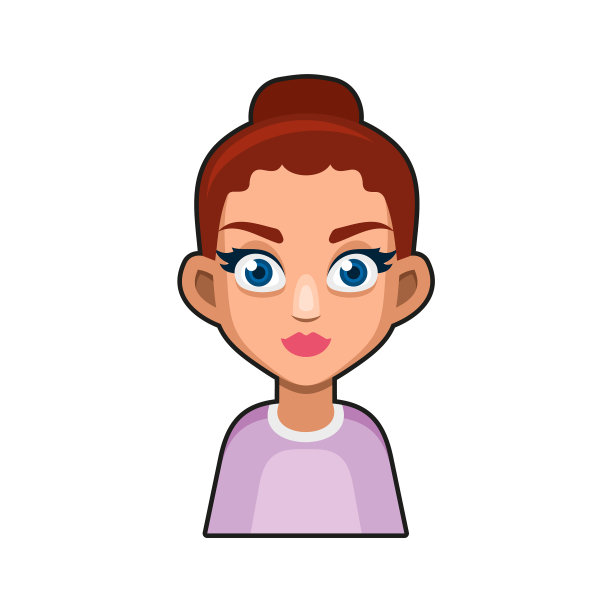 可爱美丽的女孩化身年轻女子图片下载