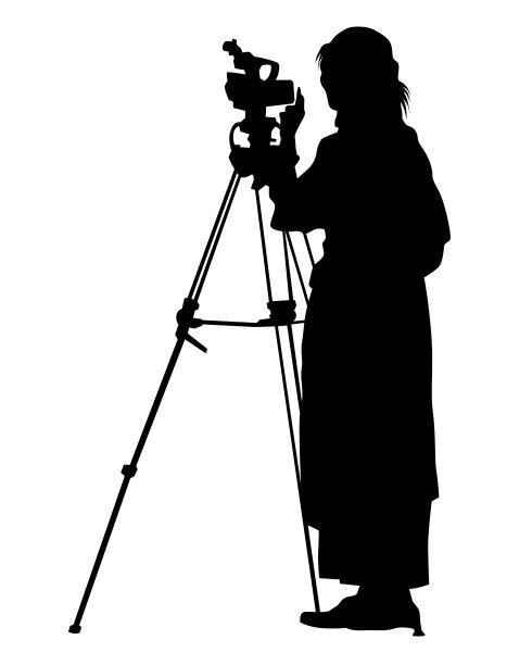 女性些微三脚架图片下载