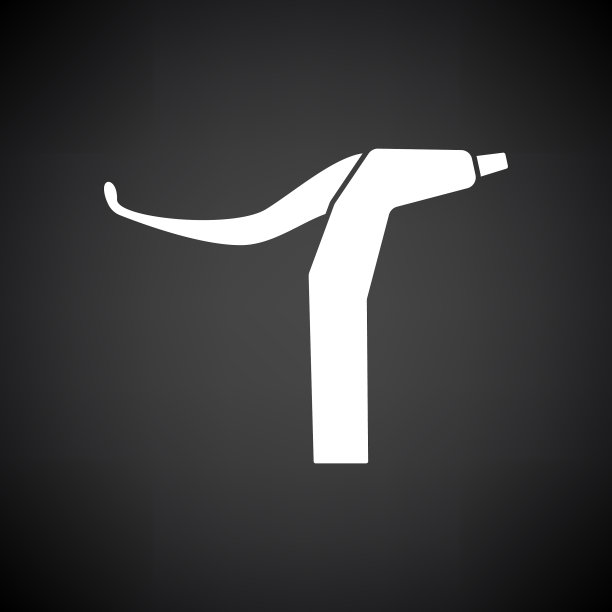 自行车车把刹车的图标图片下载