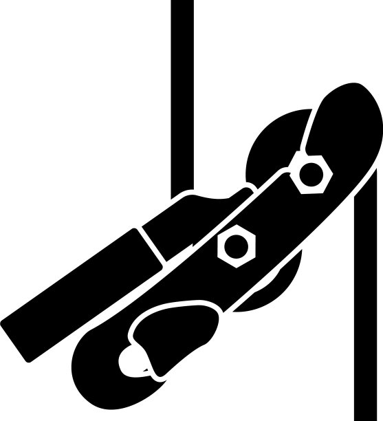 登山绳索攀登者的偶像图片下载